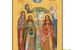 Собор Дивеевских святых, икона, 180x240 см