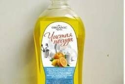 Средство для мытья посуды Organic Лимон-Апельсин 1 л.