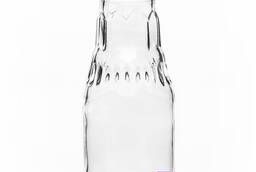 Glass bottle 310 ml ketchup  juice  milk