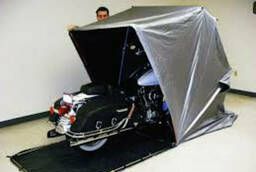 Awnings, awnings, covers for motorcycles