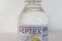 Cosmetic tonic septex citrus