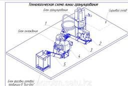 Установка (линия) гранулирования лузги (для производства. ..