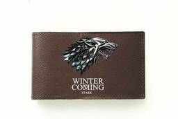 Business card holder Game of Thrones, Starkey, chocolate