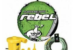 Водный аттракцион + фал + насос Rebel ватрушка AirHead AHRE-12