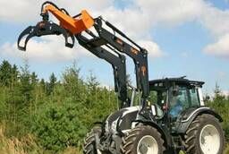 Log grapple HZ-230 with extension boom up to 1150 mm.