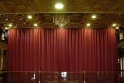 Order a theater curtain, curtains