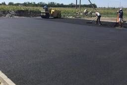 Asphalting, road construction and improvement