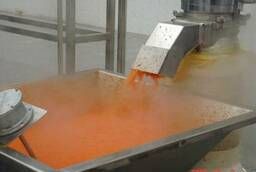 Автоматическая линия по производству морковного сока