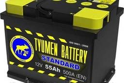 Car battery Tyumen Battery Standard 6CT-55L