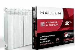 Батарея отопления алюминиевая Halsen 80/500, 8 секций. ..
