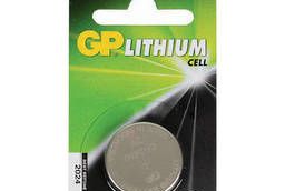 Батарейка GP Lithium, CR2450, литиевая, 1 шт, в блистере. ..