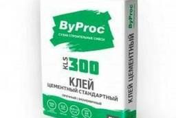 ByProc Клей цементный стандартный для плитки KLS-300, 25. ..