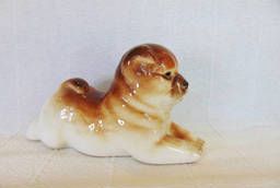 Chow-Chow, 9 cm. Porcelain figurine of the LFZ. THE USSR. ..