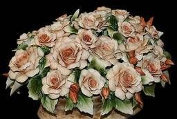 Декоративная корзинка Розы
