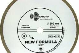 Диск алмазный Трио диамант 300 Сплошной (Wet) W408