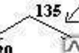 Доборный элемент Конек кровельный (ребро) Н-312, ЦИНК