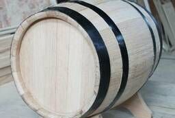 Oak barrels for wines and cognac drinks