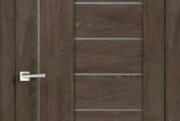 Дверь межкомнатная Linea 3 (Линия), цвет Дуб Шале корица