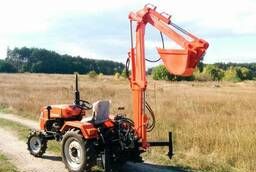 Excavator for universal mini tractor