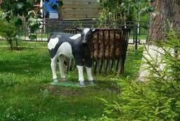 Фигура садовая теленок