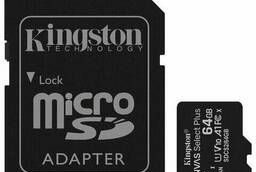 Карта памяти microSDXC 64 GB Kingston Canvas Select Plus. ..