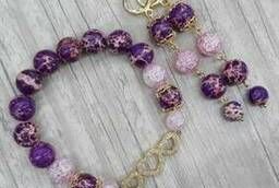 Set bracelet earrings Article: bras_42