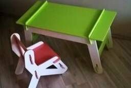 Комплект детский стол и стул