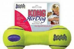Kong Игрушка KONG Air для собак Гантель малая 13 см