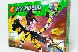 Конструктор Лего My world драконы