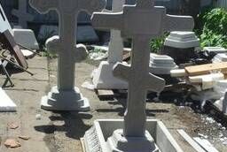 Gravestone crosses. Flower girls. Curbs. Monuments to order. Busts. Bas-reliefs. plates.