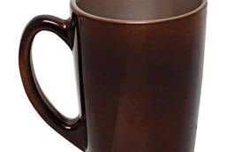 Кружка для чая и кофе, объем 320 мл, коричневая, Flashy. ..
