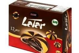 Лаура Песочное печенье Латар (Latar) с жидким шоколадом. ..