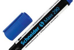 Маркер для доски и флипчарта Schneider Maxx 290, Синий. ..