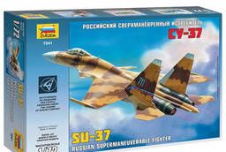 Model for gluing Airplane, Russian fighter. ..