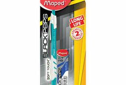Maped Black Peps set: mechanical pencil 0.7 mm. ..