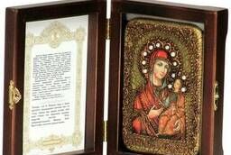Настольная икона Образ Божией Матери Иверская на. ..