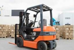 New electric 4-pole forklift Toyota 1.8