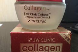 Brightening face cream with collagen