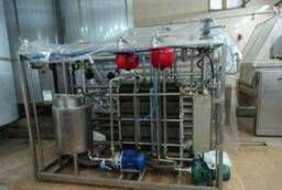 Пастеризационно-охладительная установка, произ-ть 10 000 л/