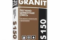 Песчано-цементная смесь Гранит S 150, 25 кг