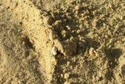 Open pit sand  Volga sand