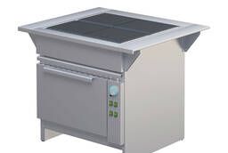 Electric stove with oven Atesy EPShCH 9-4-18-E Alenta