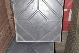 Плитка полимерпесчаная 33х33 черная эконом