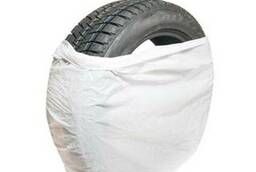 Plastic bags for storing tires