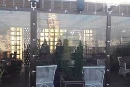 Прозрачные шторы ПВХ для кафе и ресторанов