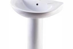 Wash basin Rosa Elegance with a pedestal white 600x490x816 mm