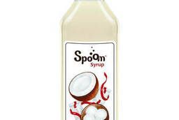 Spoom syrup (Spum) taste Coconut candy 1 l glass ...