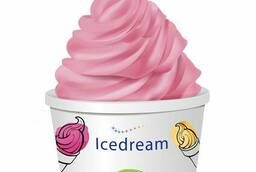 Смесь для мягкого мороженого ICE Dream вкус Бабл Гам. ..