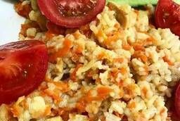 Mix of spices. d delicious lunch Flavored pilaf with chicken 30gr. o