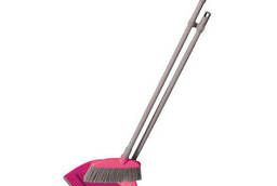 Dust scoop, high handle, set with a brush ... ..